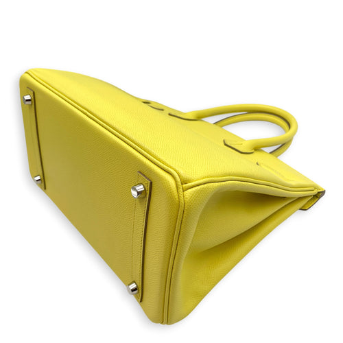 Birkin 30 Soufre in Epsom Palladium hardware