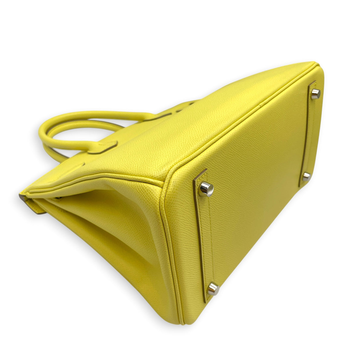 Birkin 30 Soufre in Epsom Palladium hardware