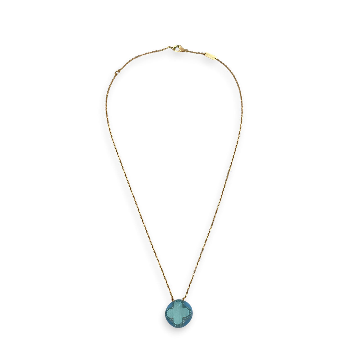 Holiday Pendant 2026 Necklace  in Blue
