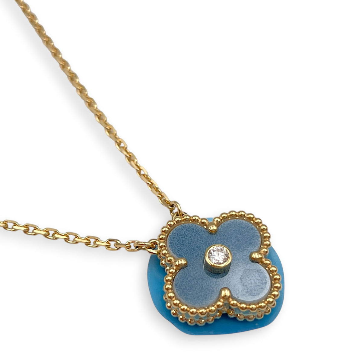 Holiday Pendant 2026 Necklace  in Blue
