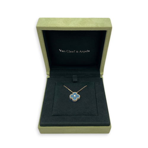 Holiday Pendant 2026 Necklace  in Blue