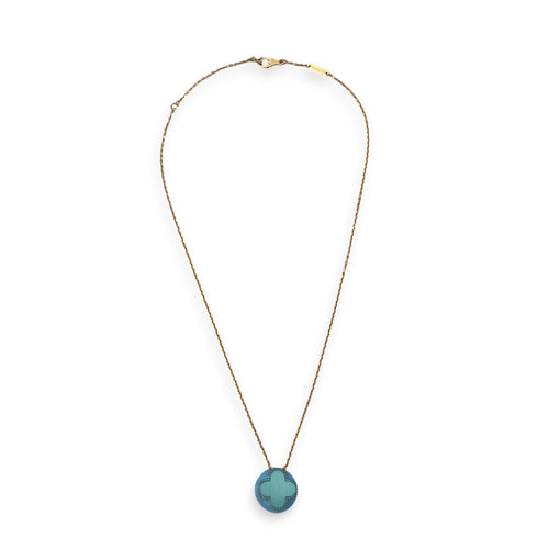 Holiday Pendant 2026 Necklace  in Blue