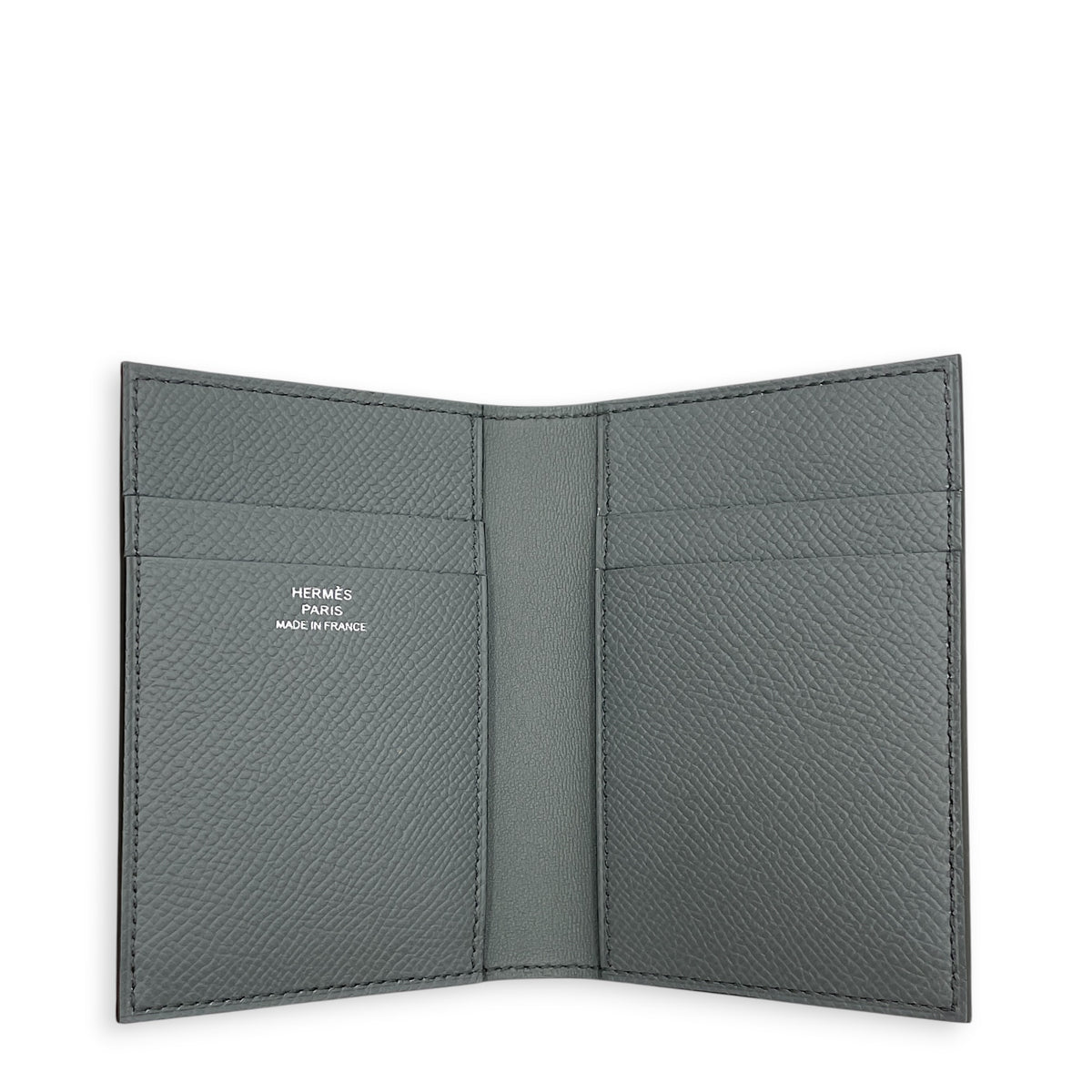 MC2 Euclide card holder Vert Amande Card Holder in Epsom