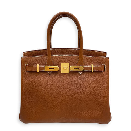 Birkin 30 Fauve in Barenia Faubourg Gold hardware