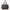 Lin Sac A Langer  Mini Brown Duffle Bag in Canvas Gold hardware