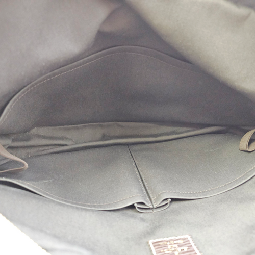 Lin Sac A Langer  Mini Brown Duffle Bag in Canvas Gold hardware