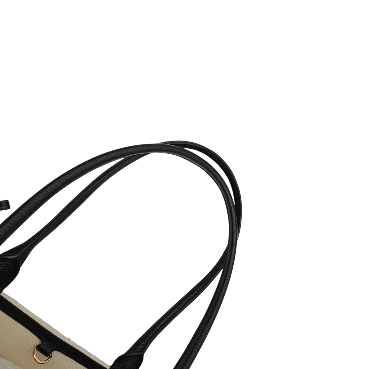 Urban Essentials  31 White Shoulder Bag in Tweed Gold hardware