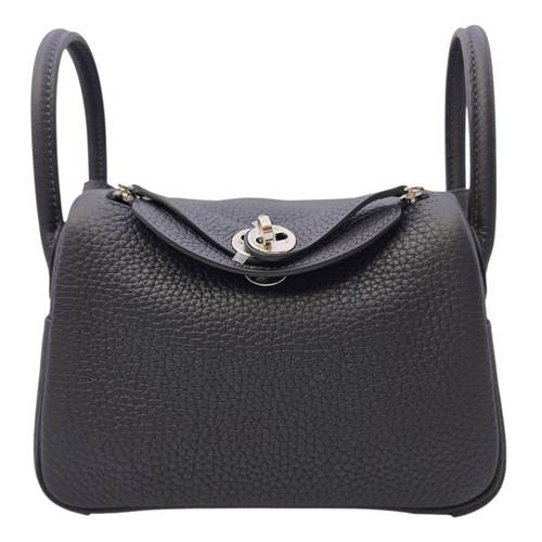 Lindy II Mini Caban in Clemence Palladium hardware