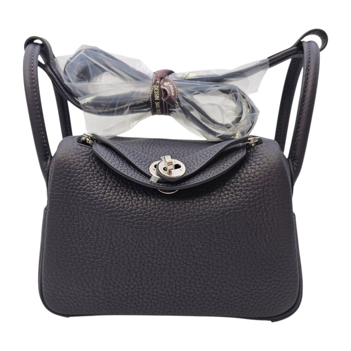 Lindy II Mini Caban in Clemence Palladium hardware