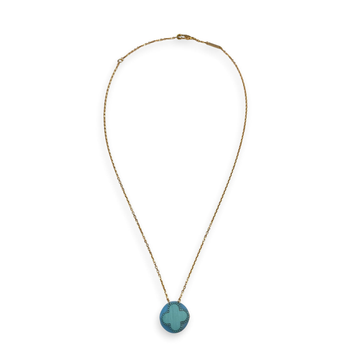 Holiday Pendant 2026 Necklace  in Blue