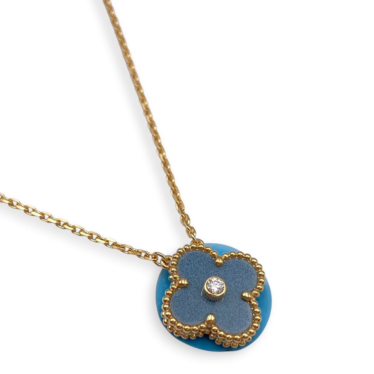 Holiday Pendant 2026 Necklace  in Blue