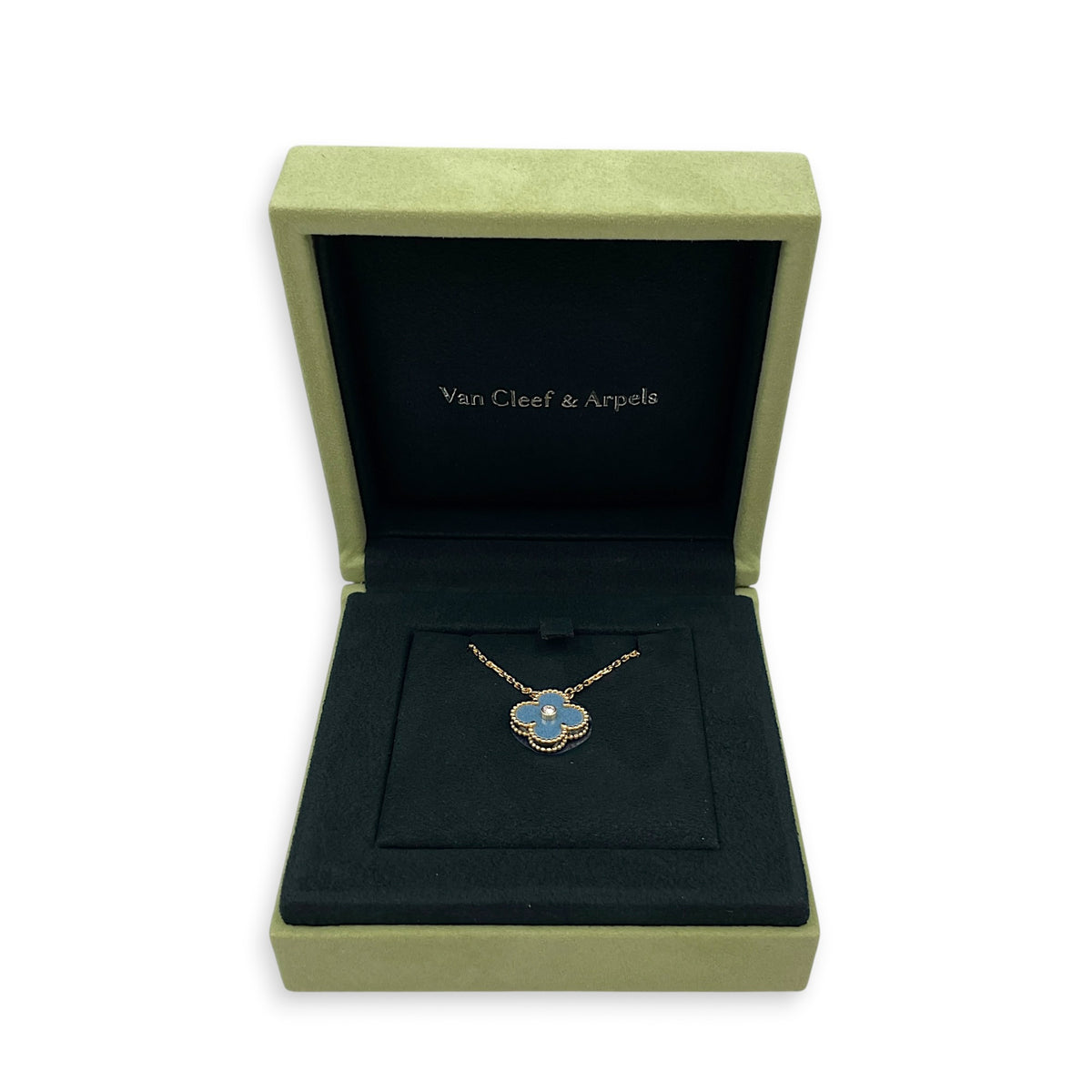 Holiday Pendant 2026 Necklace  in Blue