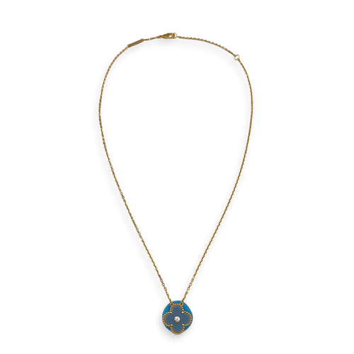 Holiday Pendant 2026 Necklace  in Blue
