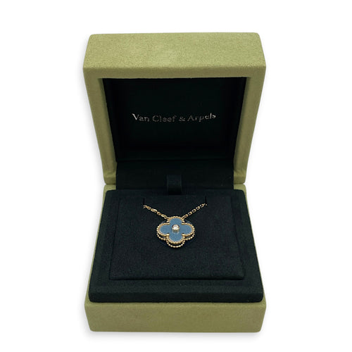 Holiday Pendant 2026 Necklace  in Blue