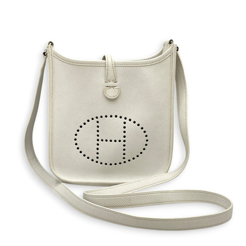 Evelyne TPM  Blanc in Epsom Palladium hardware