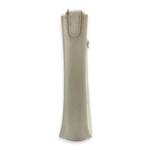 Evelyne TPM  Blanc in Epsom Palladium hardware