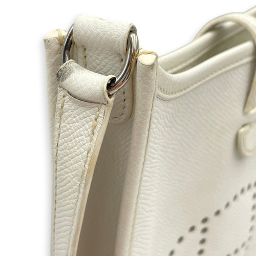 Evelyne TPM  Blanc in Epsom Palladium hardware
