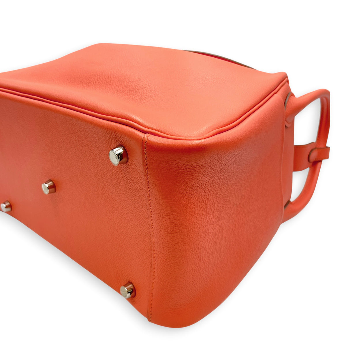 Lindy 30 Flamingo in Evercolor Palladium hardware