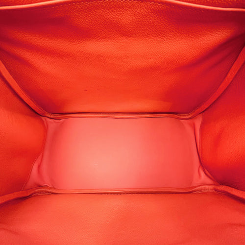 Lindy 30 Flamingo in Evercolor Palladium hardware