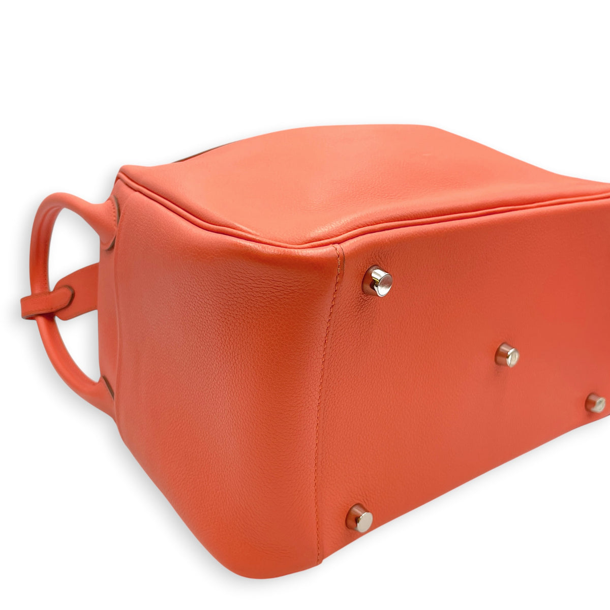 Lindy 30 Flamingo in Evercolor Palladium hardware