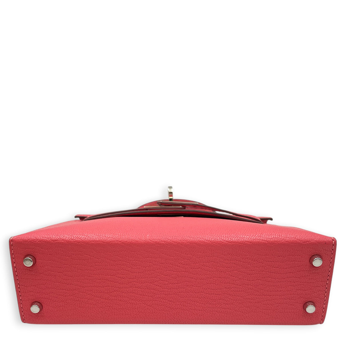 Sellier Kelly Mini Rose lipstick in Chevre Mysore Palladium hardware