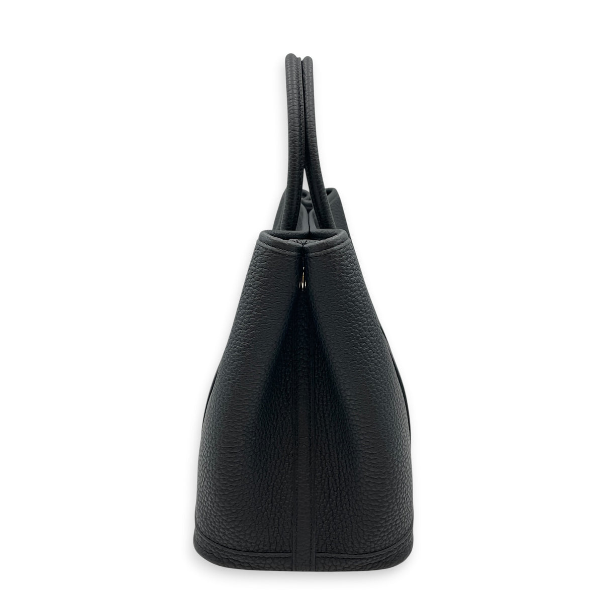 Garden Party 30 Noir in Togo Palladium hardware