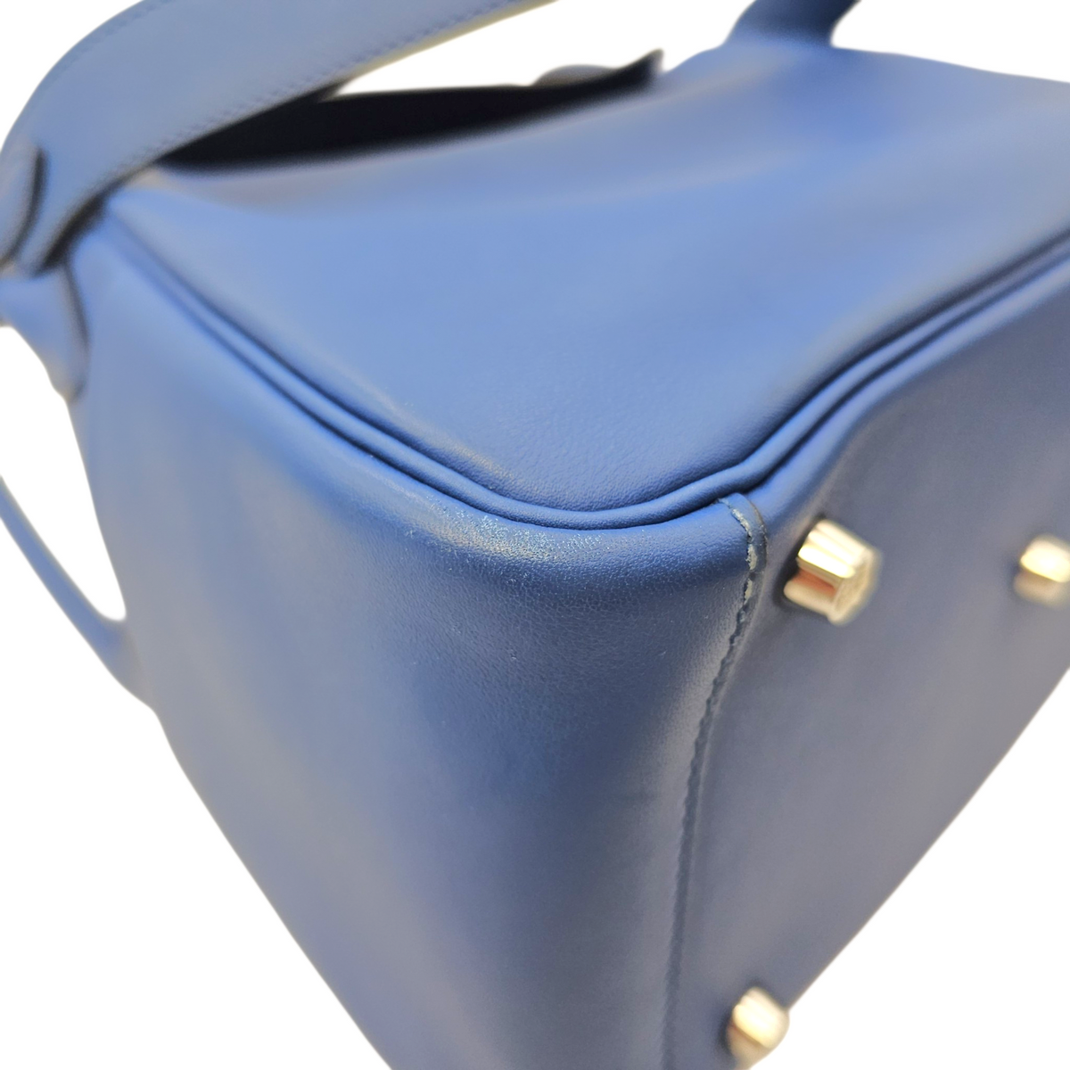 Lindy Verso 26 Blue France/Blue Saphir in Swift Palladium hardware