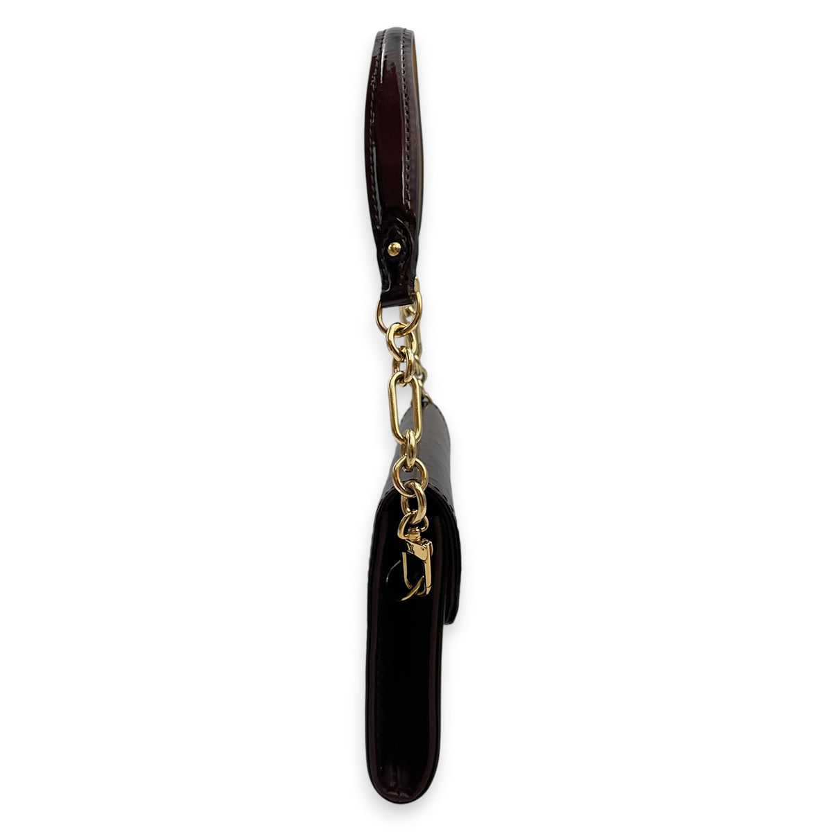 Amarante Sunset Monogram Boulevard  Amarante Clutch in Monogram Vernis Leather Gold hardware