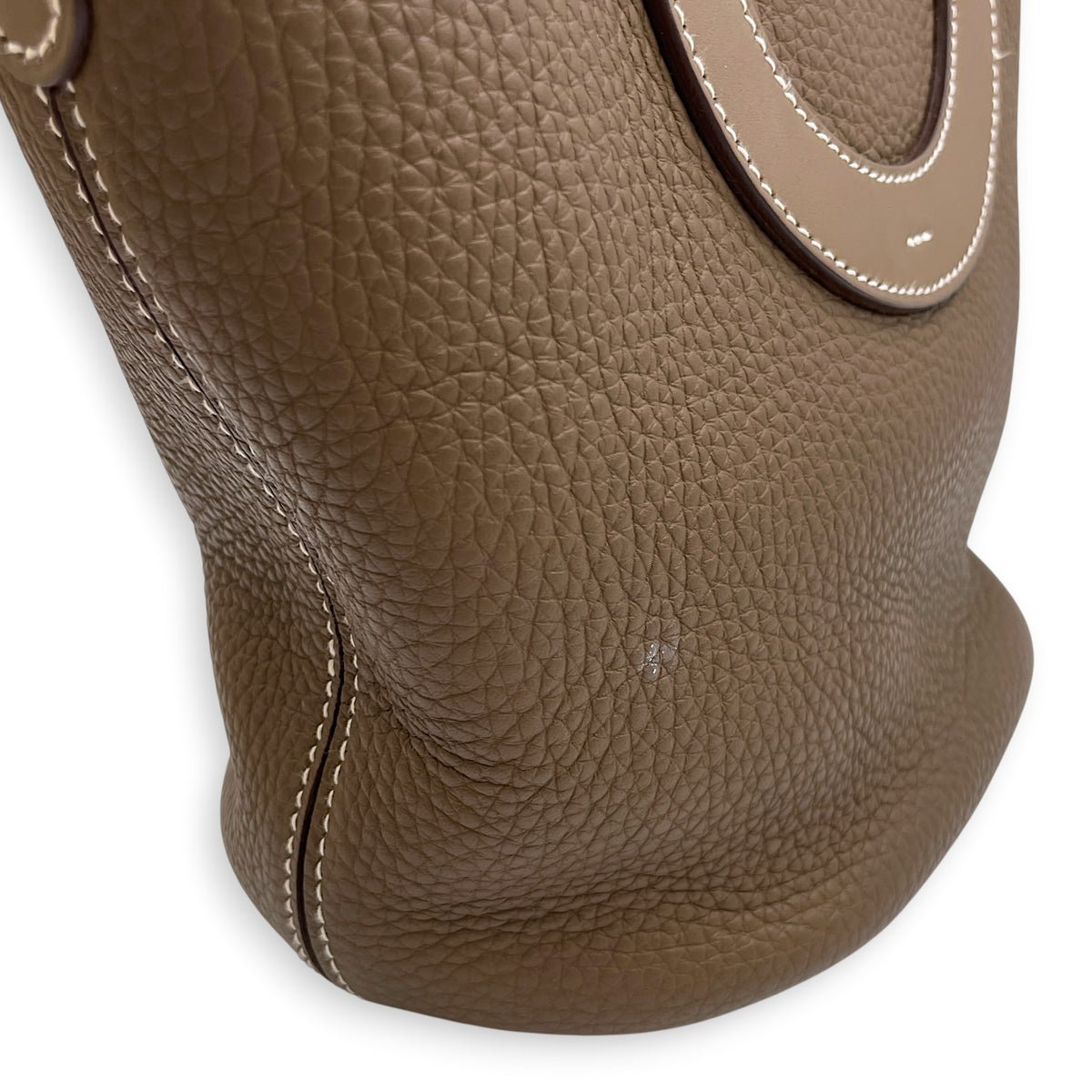In The Loop  18 Etoupe in Clemence Gold hardware