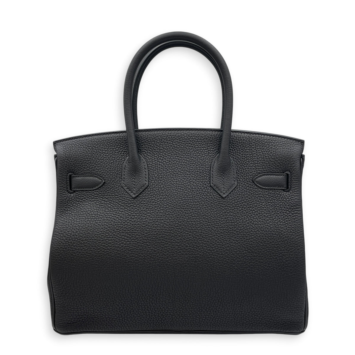 Birkin 30 Noir in Togo Gold hardware