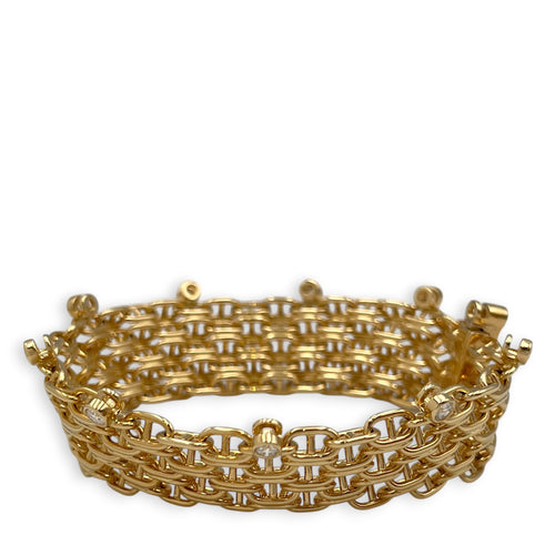 Chaine d'ancre Calypso bracelet, large model. Sz: 15, 20D,0.75CT Bracelet