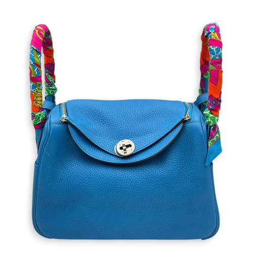 Lindy 26 Blue Zanzibar in Clemence Palladium hardware