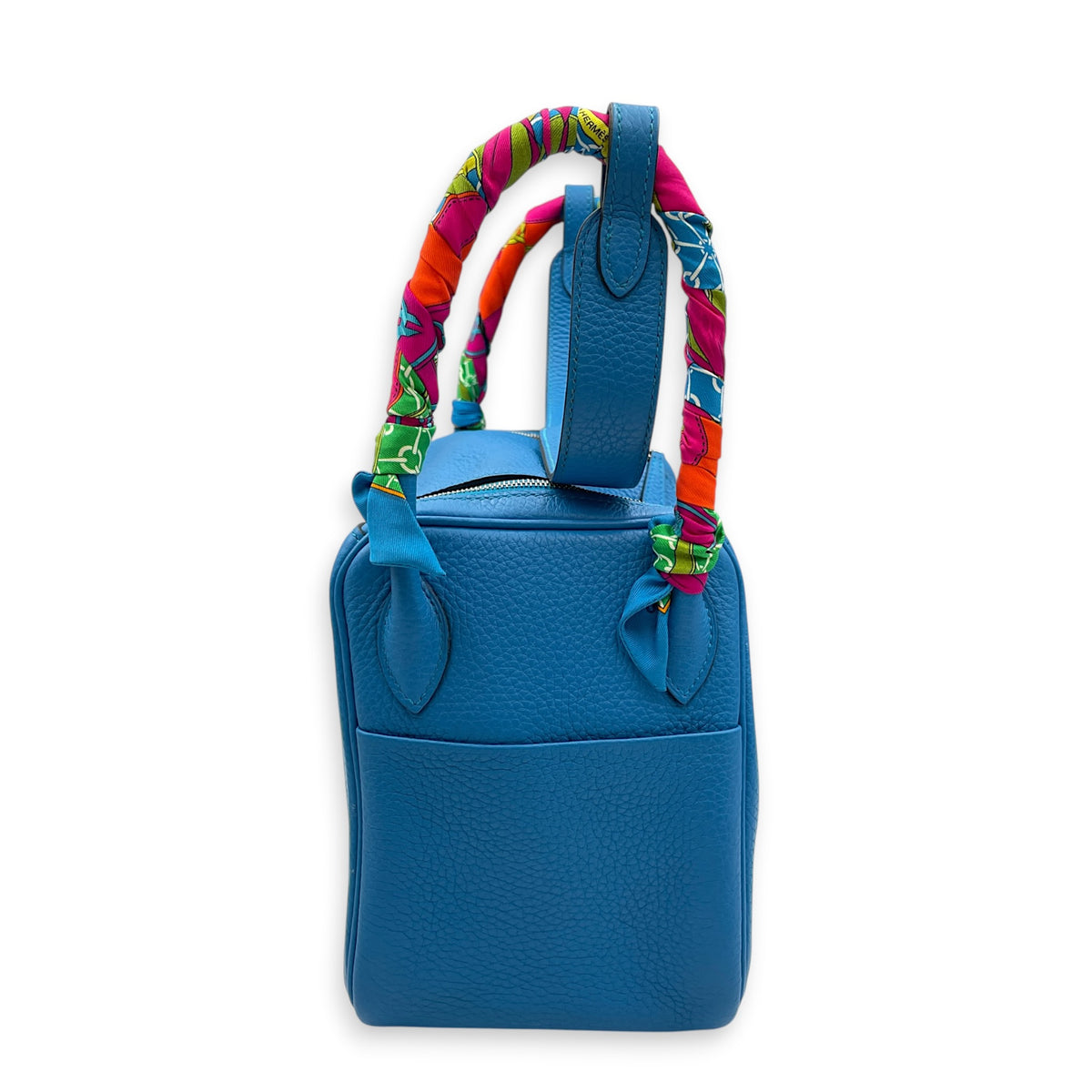 Lindy 26 Blue Zanzibar in Clemence Palladium hardware