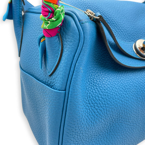 Lindy 26 Blue Zanzibar in Clemence Palladium hardware