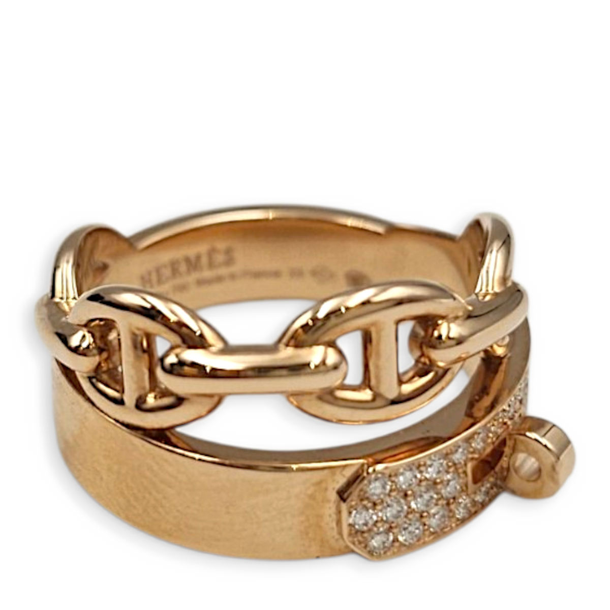 (PSPM) Kelly, Medium Mode, 32 Diamonds, 0.2 Carat 53 Ring