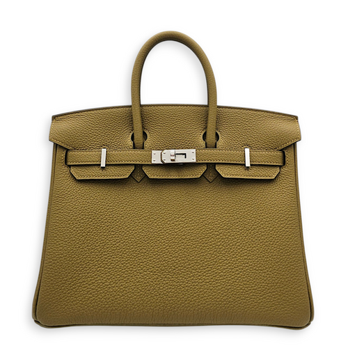 Birkin 25 Dune  in Togo Palladium hardware