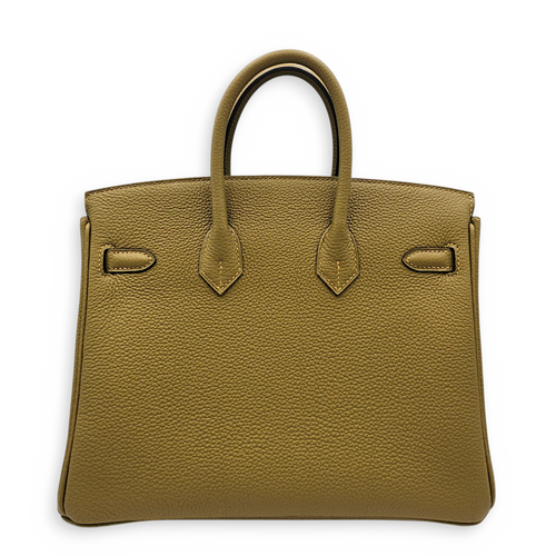 Birkin 25 Dune  in Togo Palladium hardware