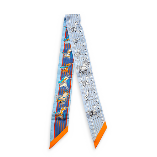 Pani La Shar Pawnee Blue/Orange Twilly (Pair)