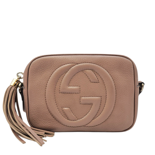 Soho Pink Crossbody Bag Light Gold hardware