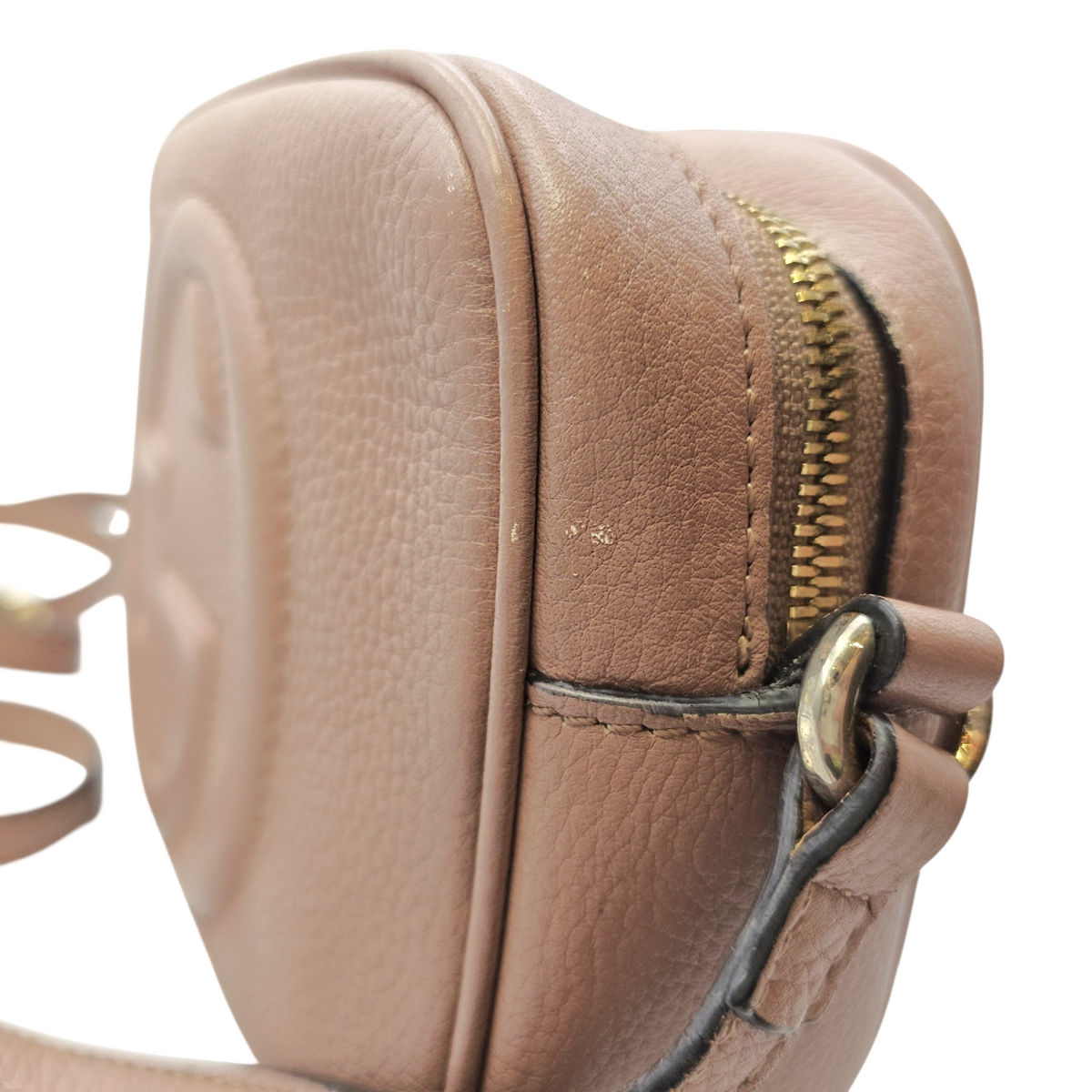 Soho Pink Crossbody Bag Light Gold hardware