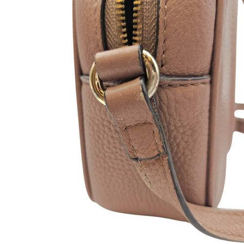 Soho Pink Crossbody Bag Light Gold hardware