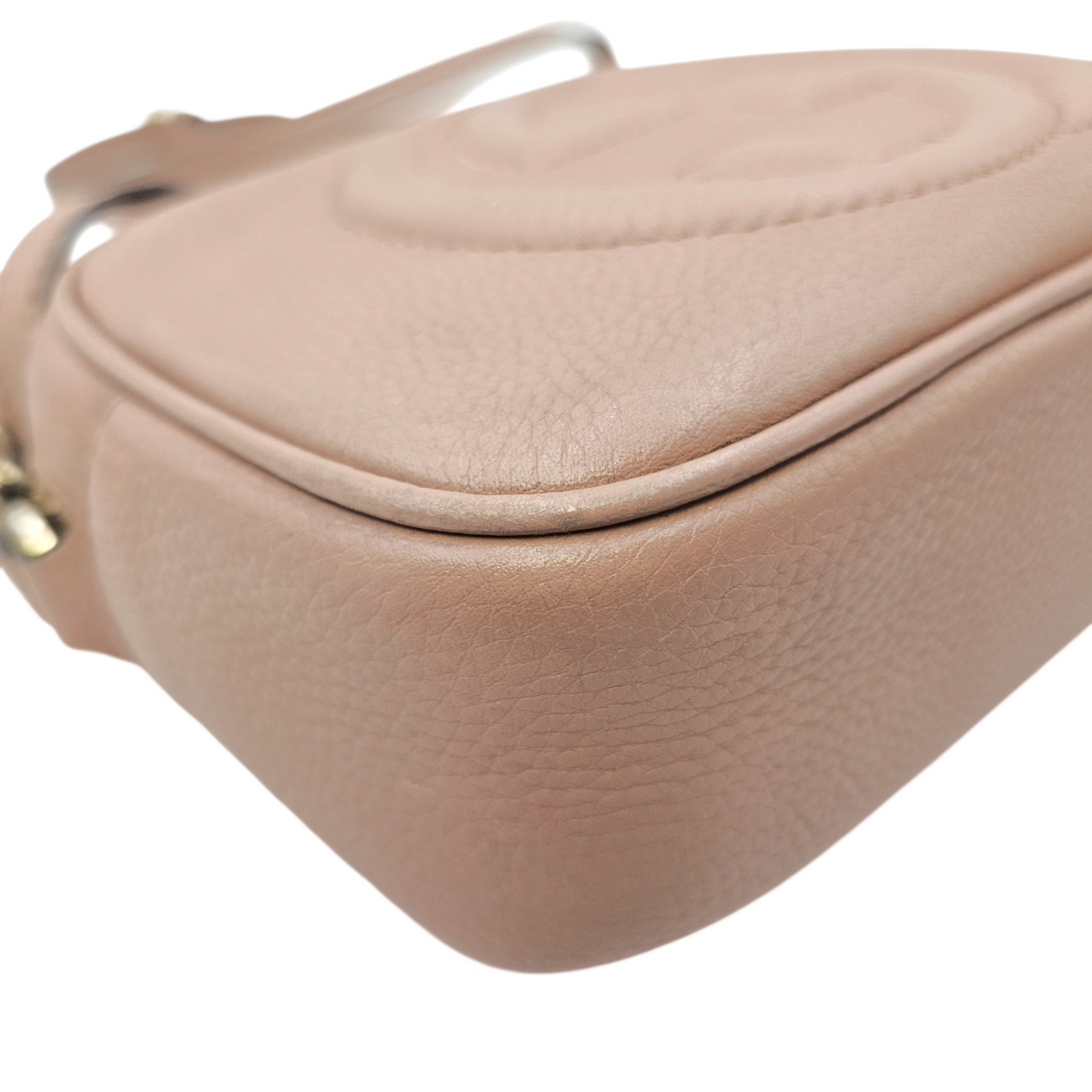 Soho Pink Crossbody Bag Light Gold hardware