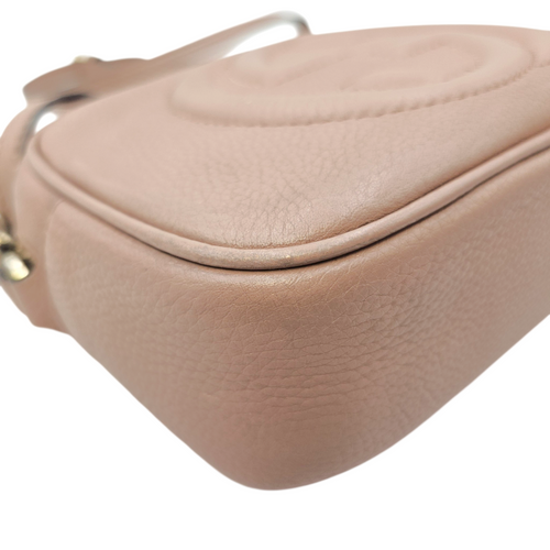 Soho Pink Crossbody Bag Light Gold hardware