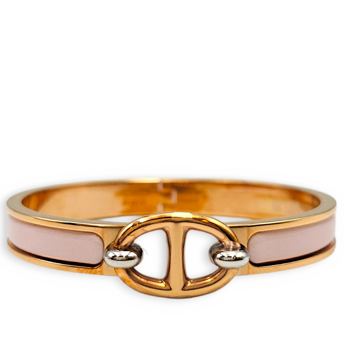 Mini Clic Chaine d'Anre Rose Candeur Bracelet Rose Gold hardware