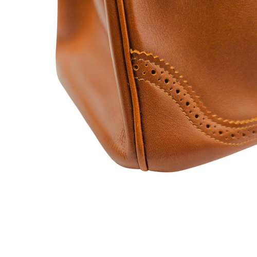 Ghillies Birkin  30 Fauve  in Tadelakt Permabrass hardware