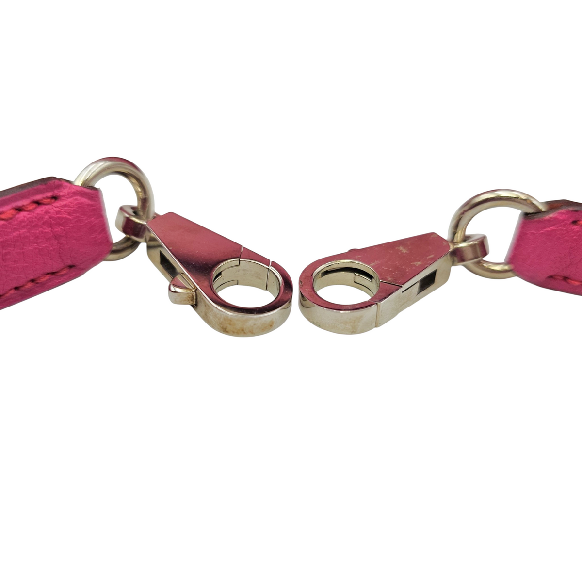 Sellier Kelly 32 Rose Shocking  in Chevre Mysore Palladium hardware