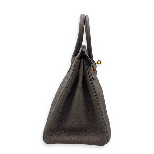 Birkin 25 Étain in Togo Gold hardware
