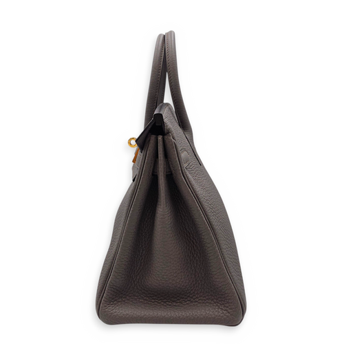 Birkin 25 Étain in Togo Gold hardware