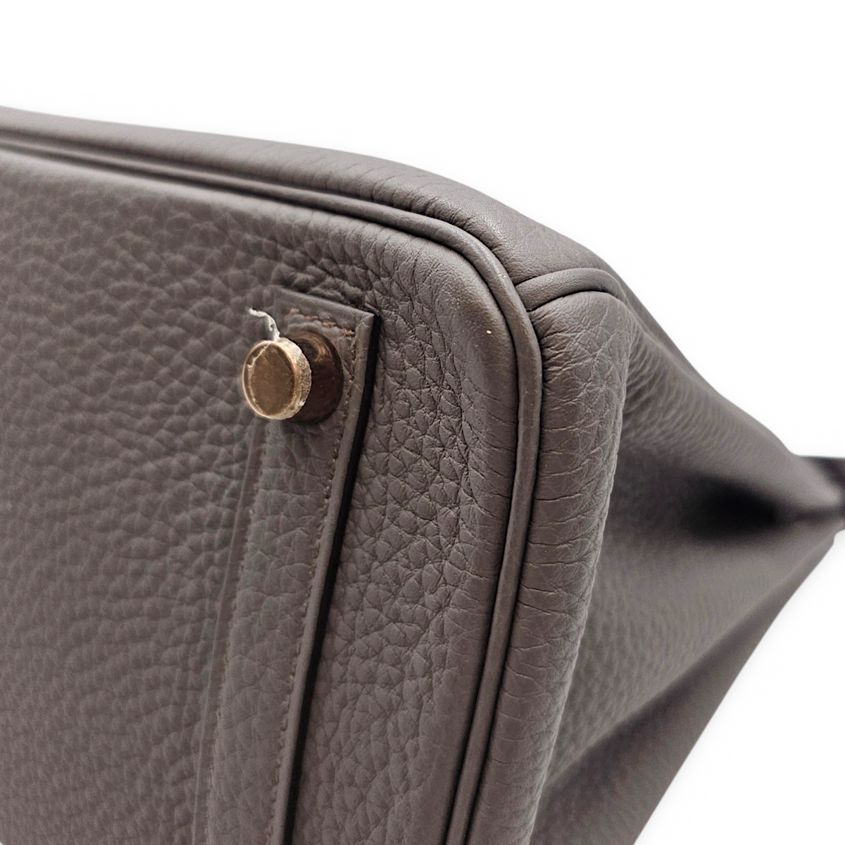 Birkin 25 Étain in Togo Gold hardware