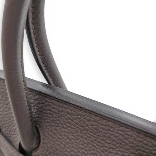Birkin 25 Étain in Togo Gold hardware